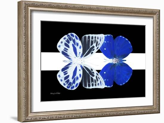 Miss Butterfly Duo Priopomia - X-Ray B&W Edition II-Philippe Hugonnard-Framed Photographic Print