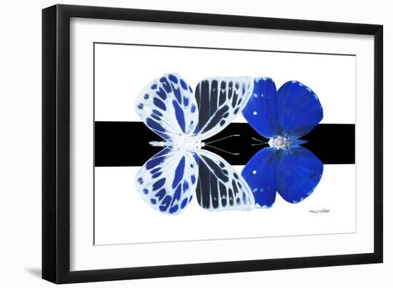 Miss Butterfly Duo Priopomia - X-Ray B&W Edition-Philippe Hugonnard-Framed Photographic Print