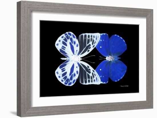 Miss Butterfly Duo Priopomia - X-Ray Black Edition-Philippe Hugonnard-Framed Photographic Print