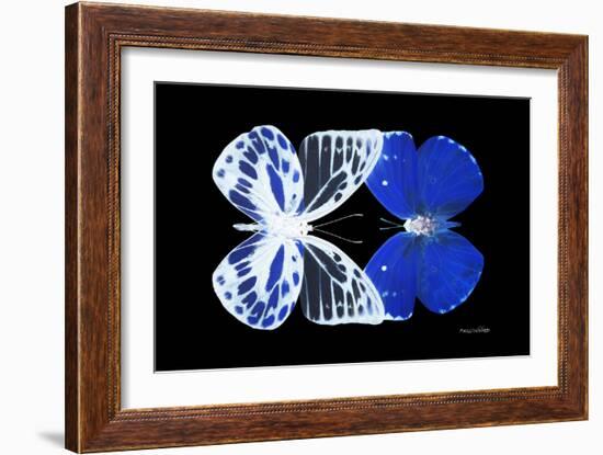 Miss Butterfly Duo Priopomia - X-Ray Black Edition-Philippe Hugonnard-Framed Photographic Print