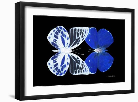 Miss Butterfly Duo Priopomia - X-Ray Black Edition-Philippe Hugonnard-Framed Photographic Print