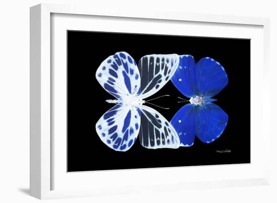 Miss Butterfly Duo Priopomia - X-Ray Black Edition-Philippe Hugonnard-Framed Photographic Print