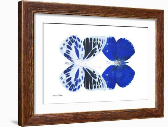 Miss Butterfly Duo Priopomia - X-Ray White Edition-Philippe Hugonnard-Framed Photographic Print