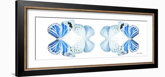 Miss Butterfly Duo Salateuploea Pan - X-Ray White Edition II-Philippe Hugonnard-Framed Photographic Print