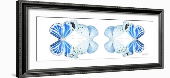 Miss Butterfly Duo Salateuploea Pan - X-Ray White Edition II-Philippe Hugonnard-Framed Photographic Print