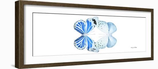 Miss Butterfly Duo Salateuploea Pan - X-Ray White Edition-Philippe Hugonnard-Framed Photographic Print