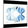 Miss Butterfly Duo Salateuploea Sq - X-Ray B&W Edition-Philippe Hugonnard-Mounted Photographic Print