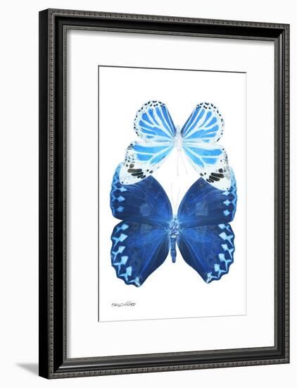 Miss Butterfly Duo Stichatura II - X-Ray White Edition-Philippe Hugonnard-Framed Photographic Print