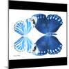 Miss Butterfly Duo Stichatura Sq - X-Ray B&W Edition-Philippe Hugonnard-Mounted Photographic Print