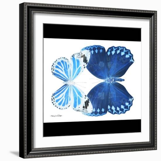 Miss Butterfly Duo Stichatura Sq - X-Ray B&W Edition-Philippe Hugonnard-Framed Photographic Print