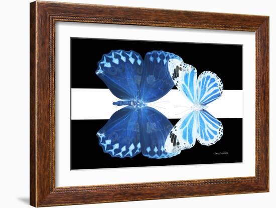 Miss Butterfly Duo Stichatura - X-Ray B&W Edition II-Philippe Hugonnard-Framed Photographic Print