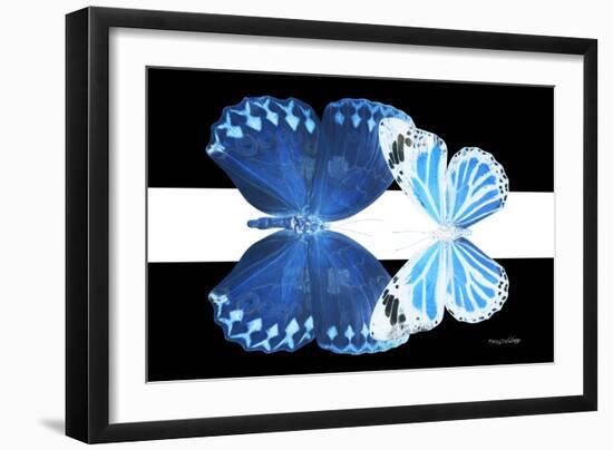 Miss Butterfly Duo Stichatura - X-Ray B&W Edition II-Philippe Hugonnard-Framed Photographic Print