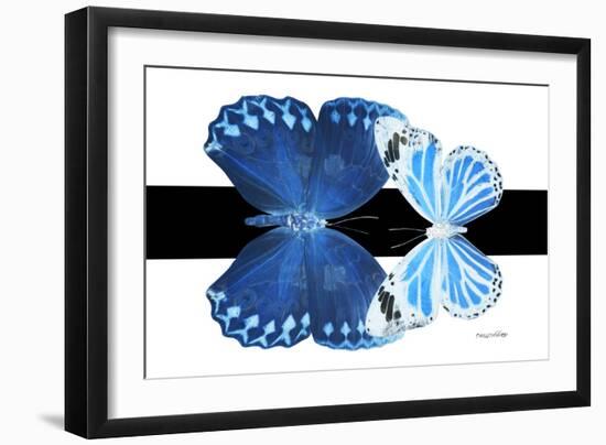 Miss Butterfly Duo Stichatura - X-Ray B&W Edition-Philippe Hugonnard-Framed Photographic Print