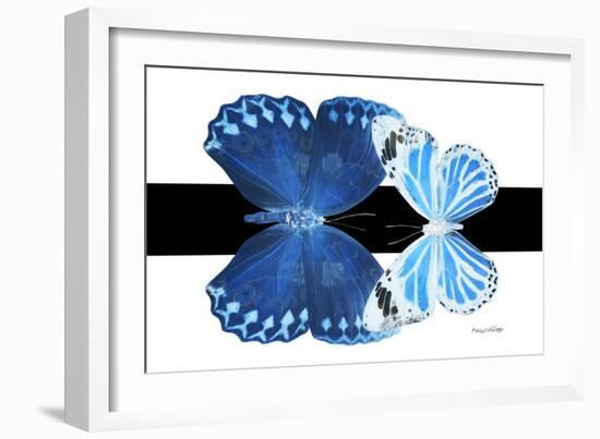 Miss Butterfly Duo Stichatura - X-Ray B&W Edition-Philippe Hugonnard-Framed Photographic Print