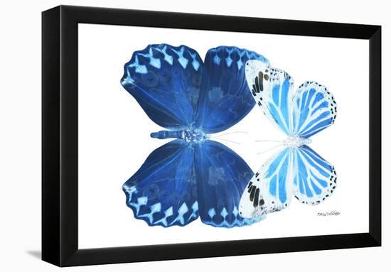 Miss Butterfly Duo Stichatura - X-Ray White Edition-Philippe Hugonnard-Framed Premier Image Canvas