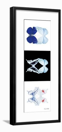 Miss Butterfly Duo X-Ray Pano II-Philippe Hugonnard-Framed Photographic Print