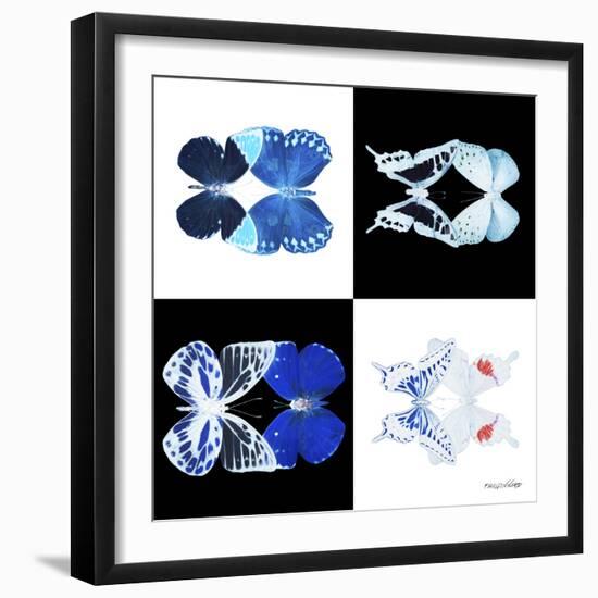 Miss Butterfly Duo X-Ray Square II-Philippe Hugonnard-Framed Photographic Print