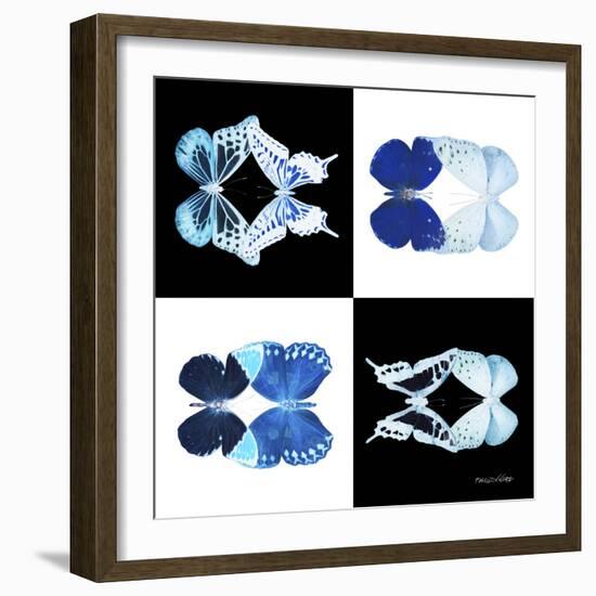 Miss Butterfly Duo X-Ray Square-Philippe Hugonnard-Framed Photographic Print