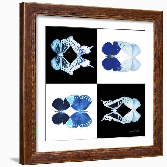 Miss Butterfly Duo X-Ray Square-Philippe Hugonnard-Framed Photographic Print