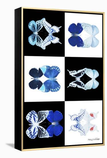 Miss Butterfly Duo X-Ray-Philippe Hugonnard-Framed Premier Image Canvas