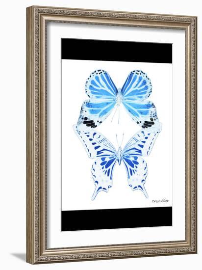 Miss Butterfly Duo Xugenutia II - X-Ray B&W Edition-Philippe Hugonnard-Framed Photographic Print
