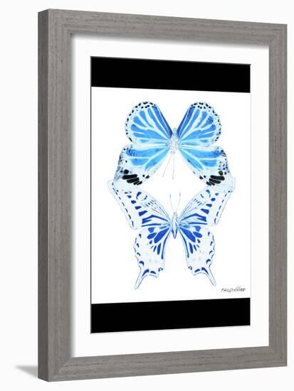 Miss Butterfly Duo Xugenutia II - X-Ray B&W Edition-Philippe Hugonnard-Framed Photographic Print