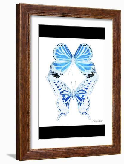 Miss Butterfly Duo Xugenutia II - X-Ray B&W Edition-Philippe Hugonnard-Framed Photographic Print