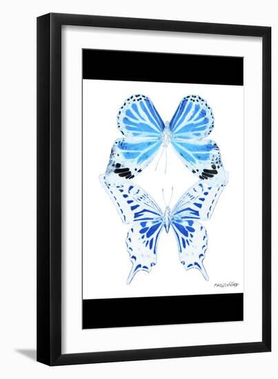 Miss Butterfly Duo Xugenutia II - X-Ray B&W Edition-Philippe Hugonnard-Framed Photographic Print