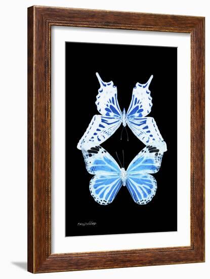 Miss Butterfly Duo Xugenutia II - X-Ray Black Edition-Philippe Hugonnard-Framed Photographic Print