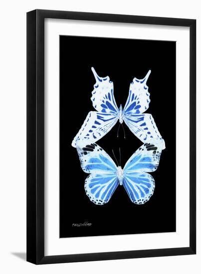Miss Butterfly Duo Xugenutia II - X-Ray Black Edition-Philippe Hugonnard-Framed Photographic Print