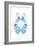 Miss Butterfly Duo Xugenutia II - X-Ray White Edition-Philippe Hugonnard-Framed Photographic Print