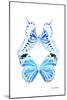 Miss Butterfly Duo Xugenutia II - X-Ray White Edition-Philippe Hugonnard-Mounted Photographic Print