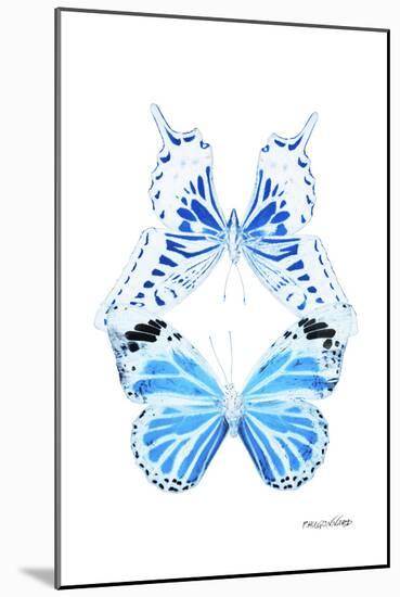 Miss Butterfly Duo Xugenutia II - X-Ray White Edition-Philippe Hugonnard-Mounted Photographic Print