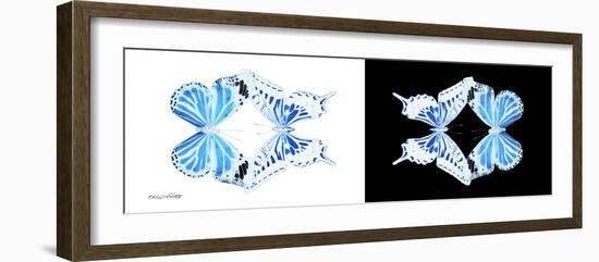 Miss Butterfly Duo Xugenutia Pan - X-Ray B&W Edition-Philippe Hugonnard-Framed Photographic Print