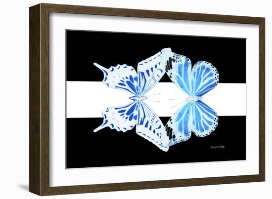 Miss Butterfly Duo Xugenutia - X-Ray B&W Edition II-Philippe Hugonnard-Framed Photographic Print