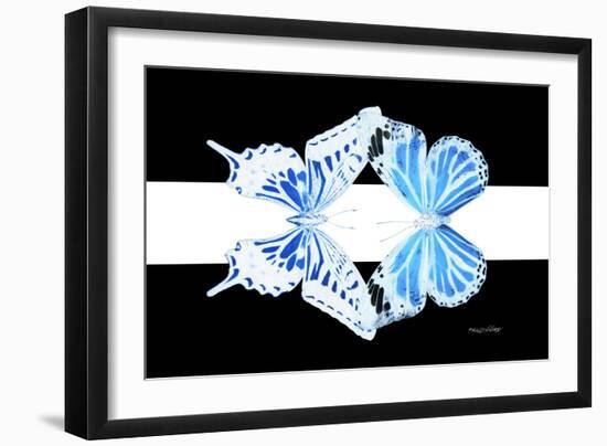 Miss Butterfly Duo Xugenutia - X-Ray B&W Edition II-Philippe Hugonnard-Framed Photographic Print