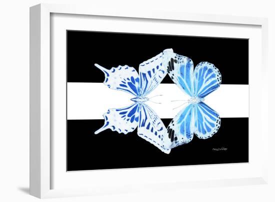 Miss Butterfly Duo Xugenutia - X-Ray B&W Edition II-Philippe Hugonnard-Framed Photographic Print