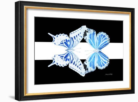 Miss Butterfly Duo Xugenutia - X-Ray B&W Edition II-Philippe Hugonnard-Framed Photographic Print