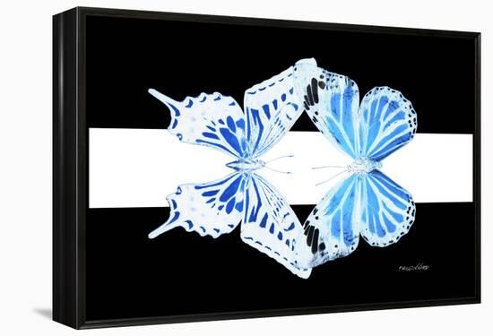 Miss Butterfly Duo Xugenutia - X-Ray B&W Edition II-Philippe Hugonnard-Framed Premier Image Canvas