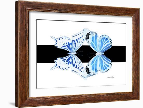 Miss Butterfly Duo Xugenutia - X-Ray B&W Edition-Philippe Hugonnard-Framed Photographic Print