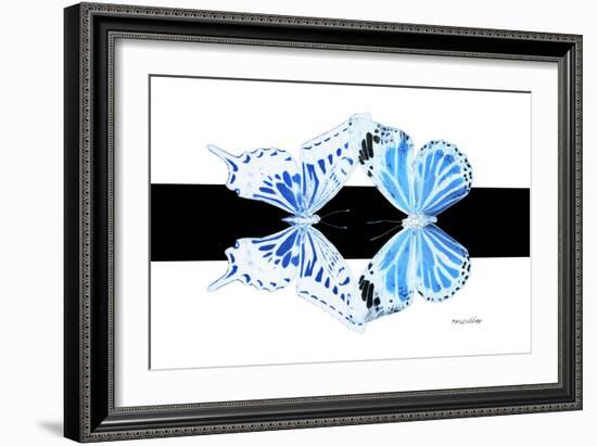 Miss Butterfly Duo Xugenutia - X-Ray B&W Edition-Philippe Hugonnard-Framed Photographic Print