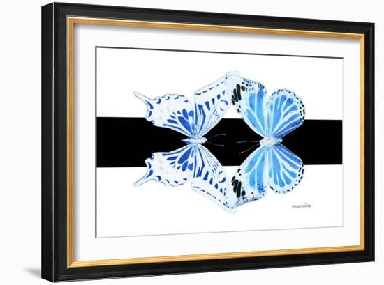 Miss Butterfly Duo Xugenutia - X-Ray B&W Edition-Philippe Hugonnard-Framed Photographic Print