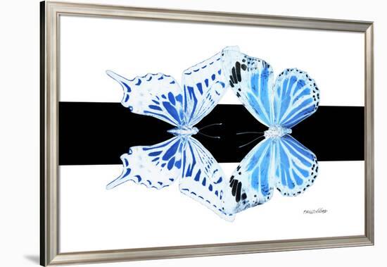 Miss Butterfly Duo Xugenutia - X-Ray B&W Edition-Philippe Hugonnard-Framed Photographic Print