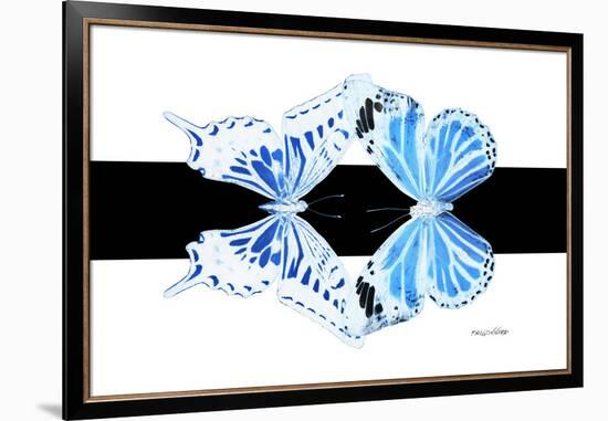 Miss Butterfly Duo Xugenutia - X-Ray B&W Edition-Philippe Hugonnard-Framed Photographic Print