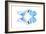 Miss Butterfly Duo Xugenutia - X-Ray White Edition-Philippe Hugonnard-Framed Photographic Print