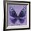 Miss Butterfly Euploea Sq - Purple-Philippe Hugonnard-Framed Photographic Print