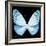 Miss Butterfly Euploea Sq - X-Ray Black Edition-Philippe Hugonnard-Framed Photographic Print