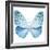 Miss Butterfly Euploea Sq - X-Ray White Edition-Philippe Hugonnard-Framed Photographic Print