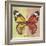 Miss Butterfly Genutia Sq - Yellow & Orange-Philippe Hugonnard-Framed Photographic Print