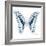 Miss Butterfly Graphium Sq - X-Ray White Edition-Philippe Hugonnard-Framed Photographic Print